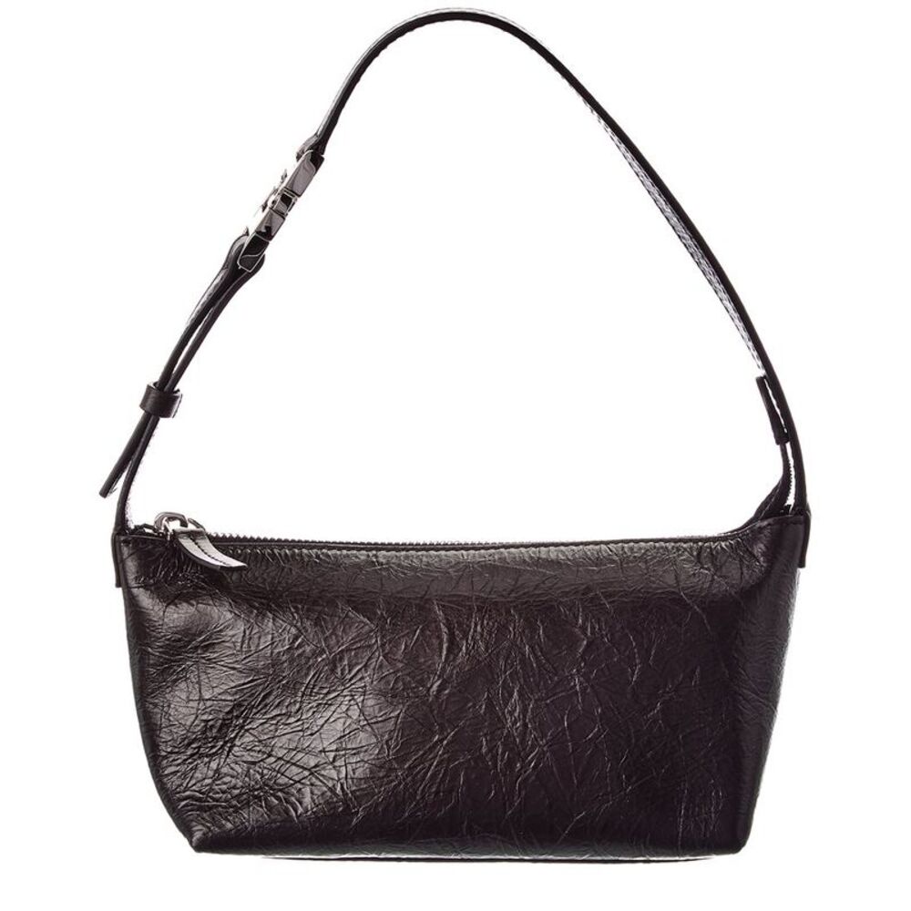 Fendi Leather Vanity Pouch, Black
